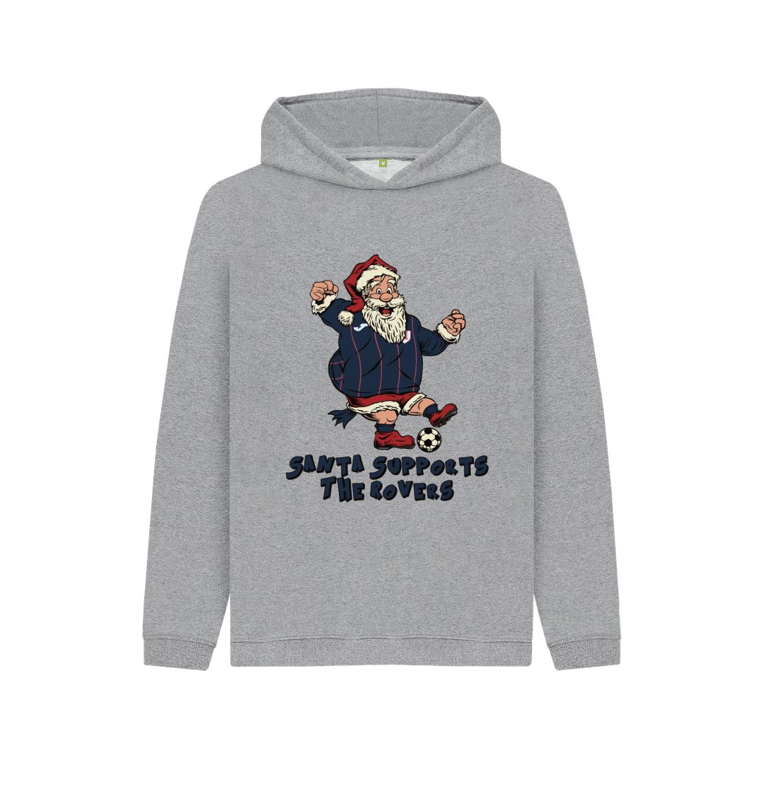 Athletic Grey Raith Rovers Kids Santa Hoody