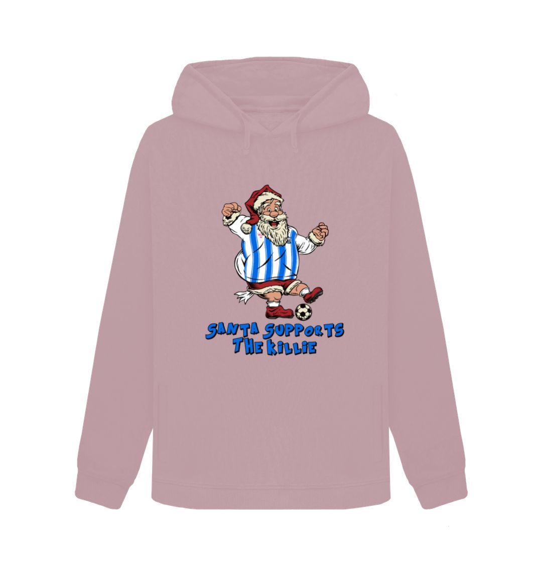 Mauve Kilmarnock Women's Santa Hoody