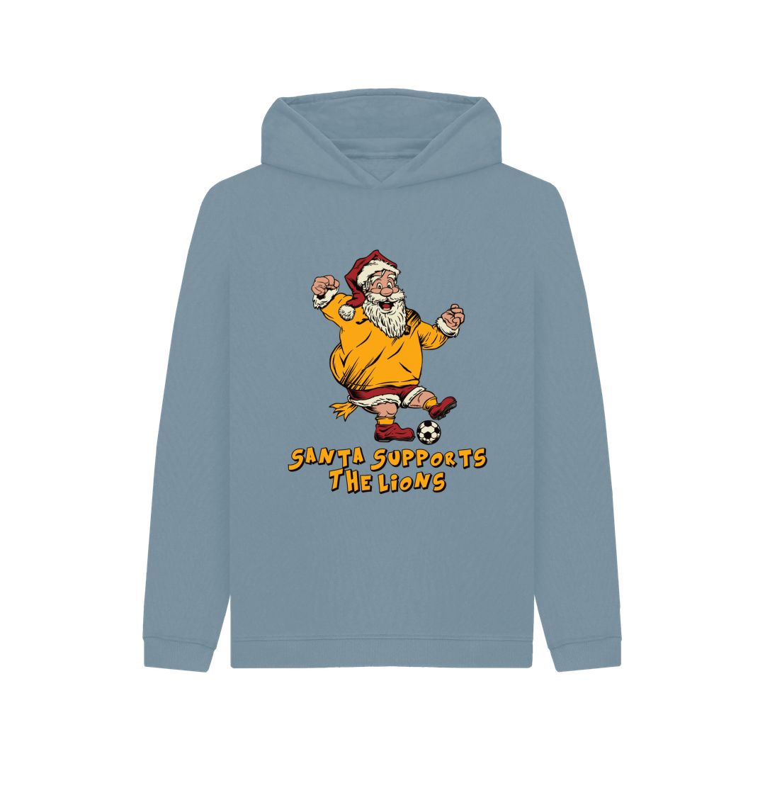 Stone Blue Livingston Kids Santa Hoody