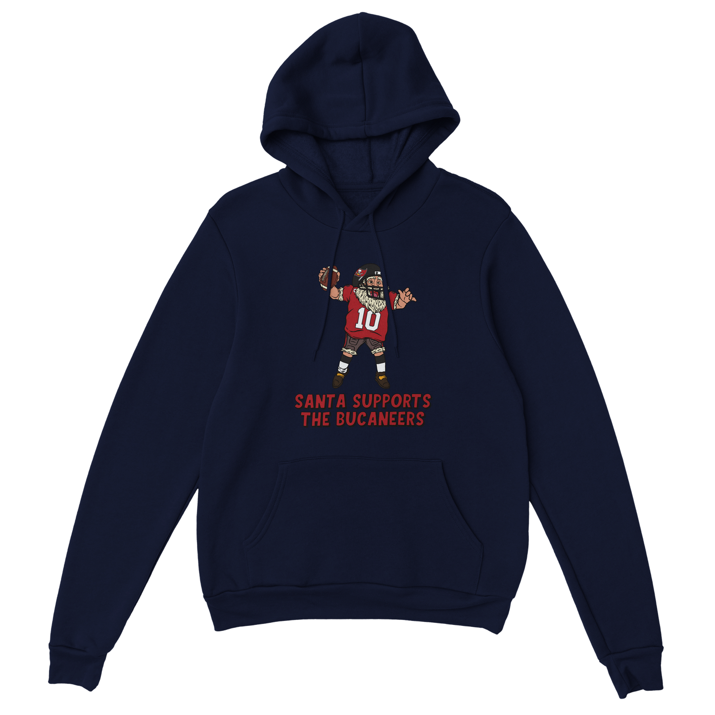 Tampa Bay Buccaneers Unisex Pullover Santa Hoodie