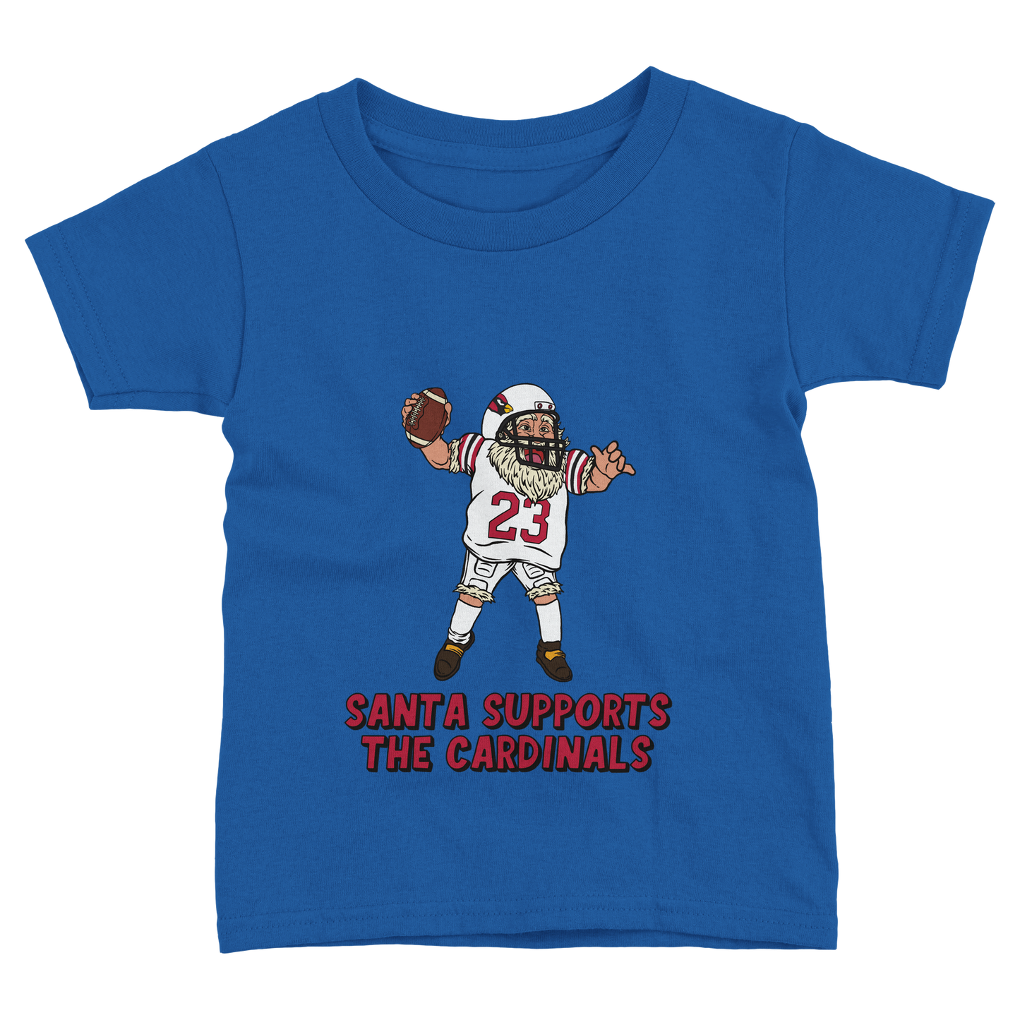 Arizona Cardinals Toddler Jersey Santa T-Shirt