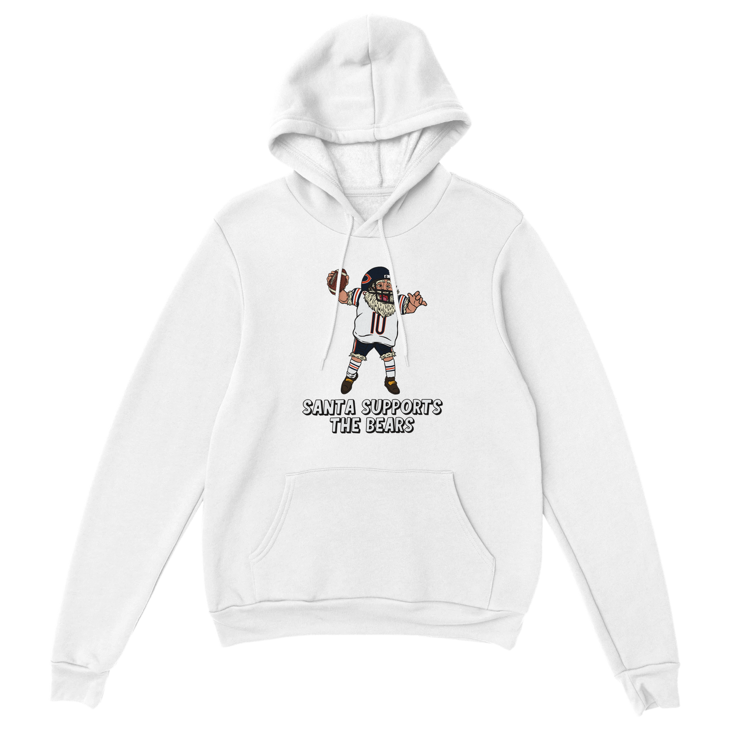 Chicago Bears Unisex Pullover Santa Hoodie