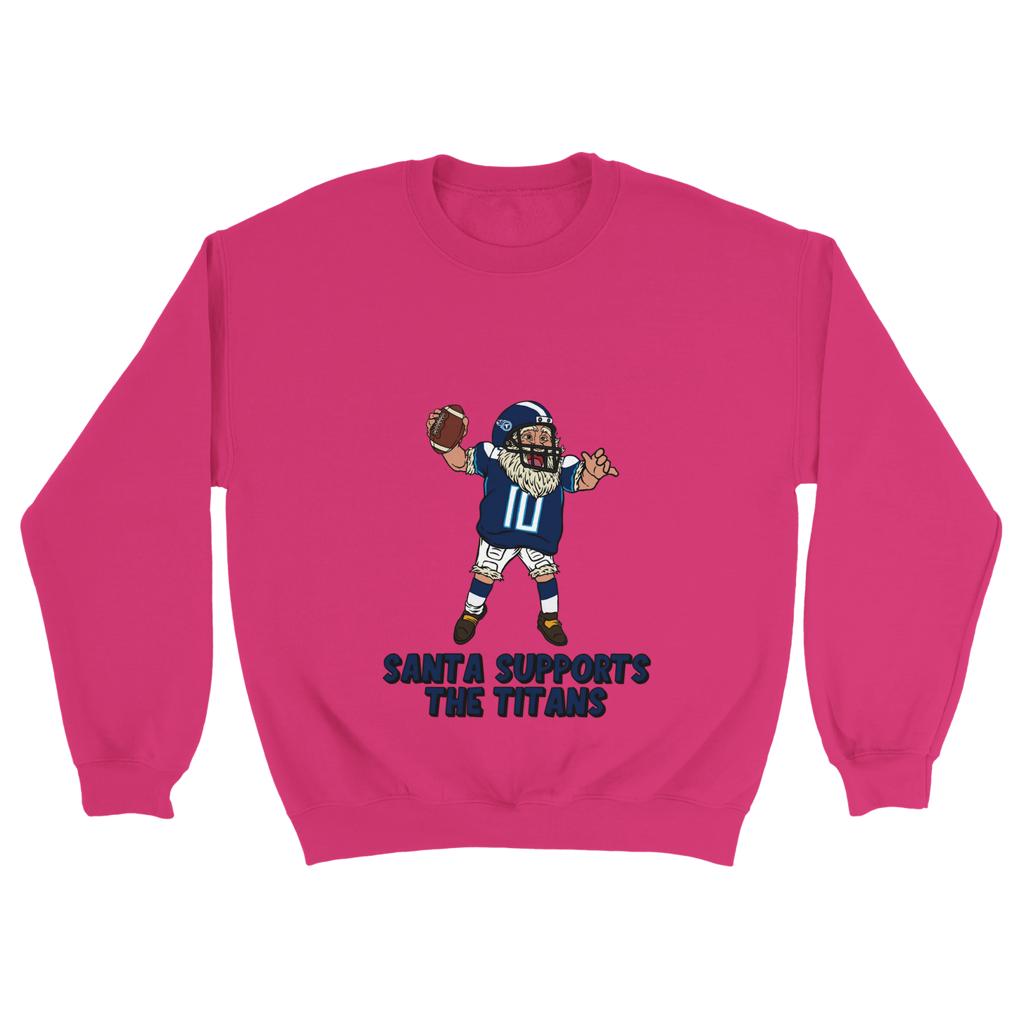 Tennessee Titans Unisex Crewneck Santa Sweatshirt