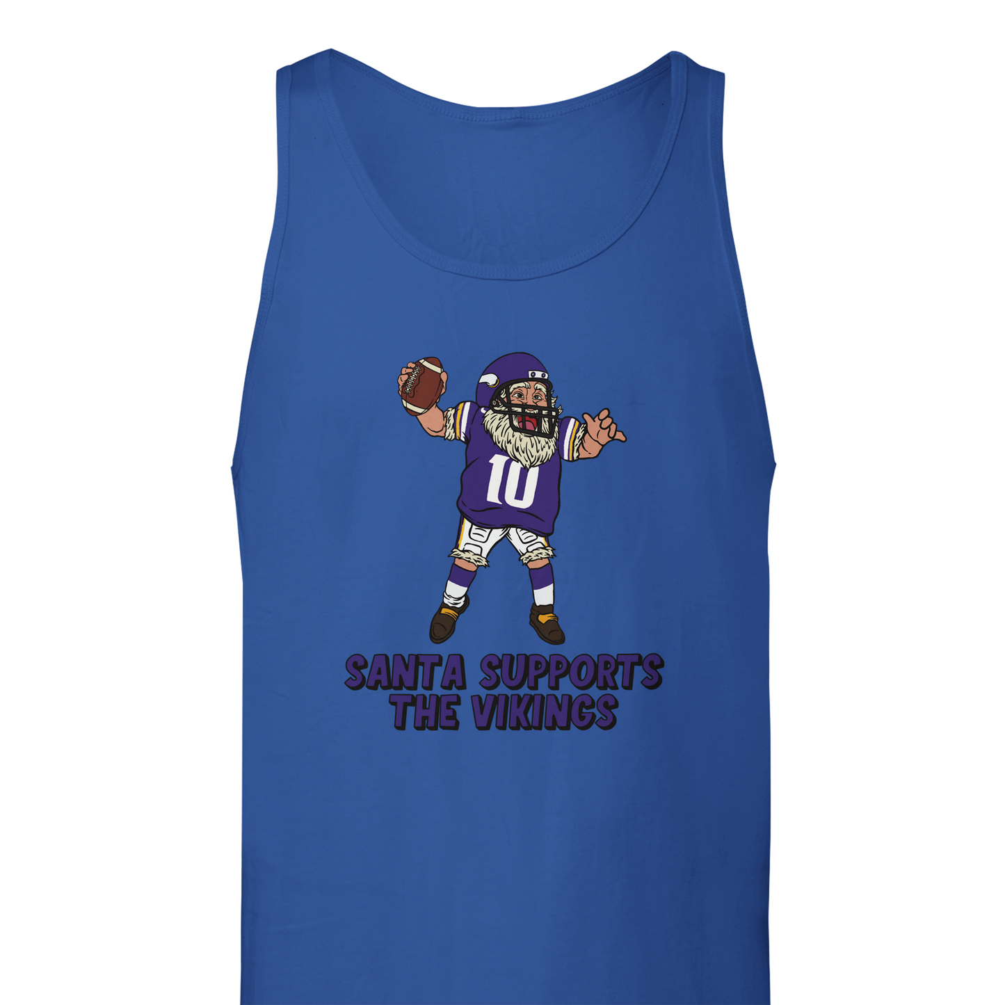 Minnesota Vikings Unisex Santa Tank Top