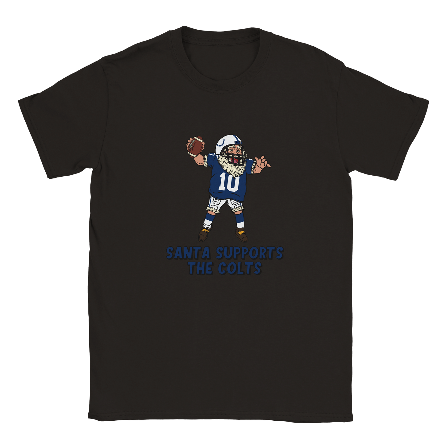 Indianapolis Colts Kids Crewneck Santa T-shirt