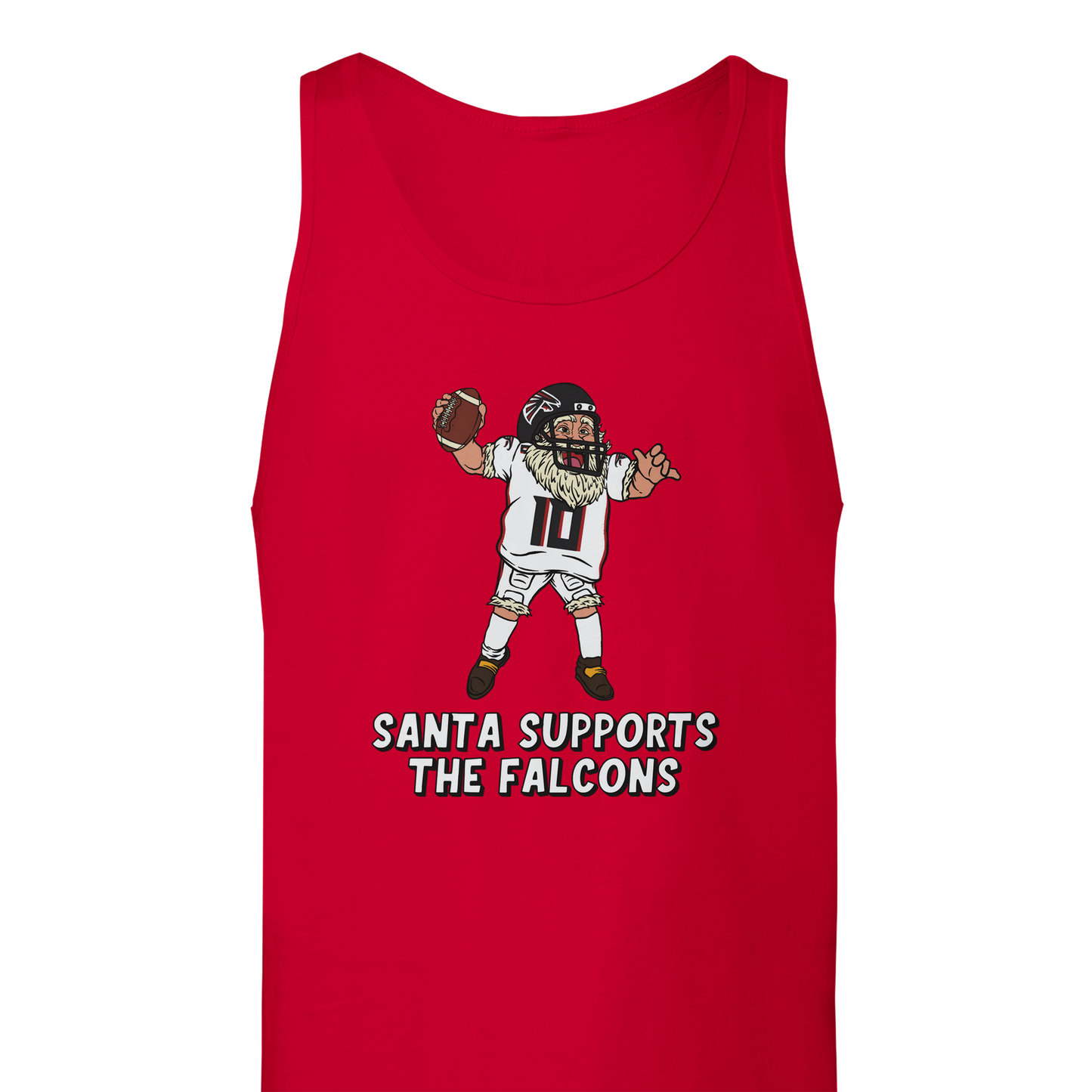 Atlanta Falcons Unisex Santa Tank Top