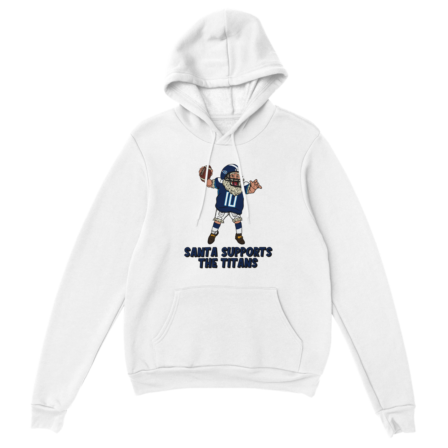 Tennessee Titans Unisex Pullover Santa Hoodie