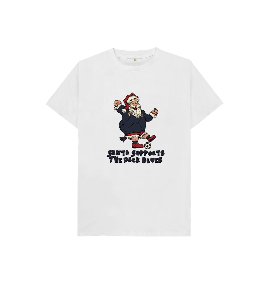 White Dundee FC Kids Santa T-shirt