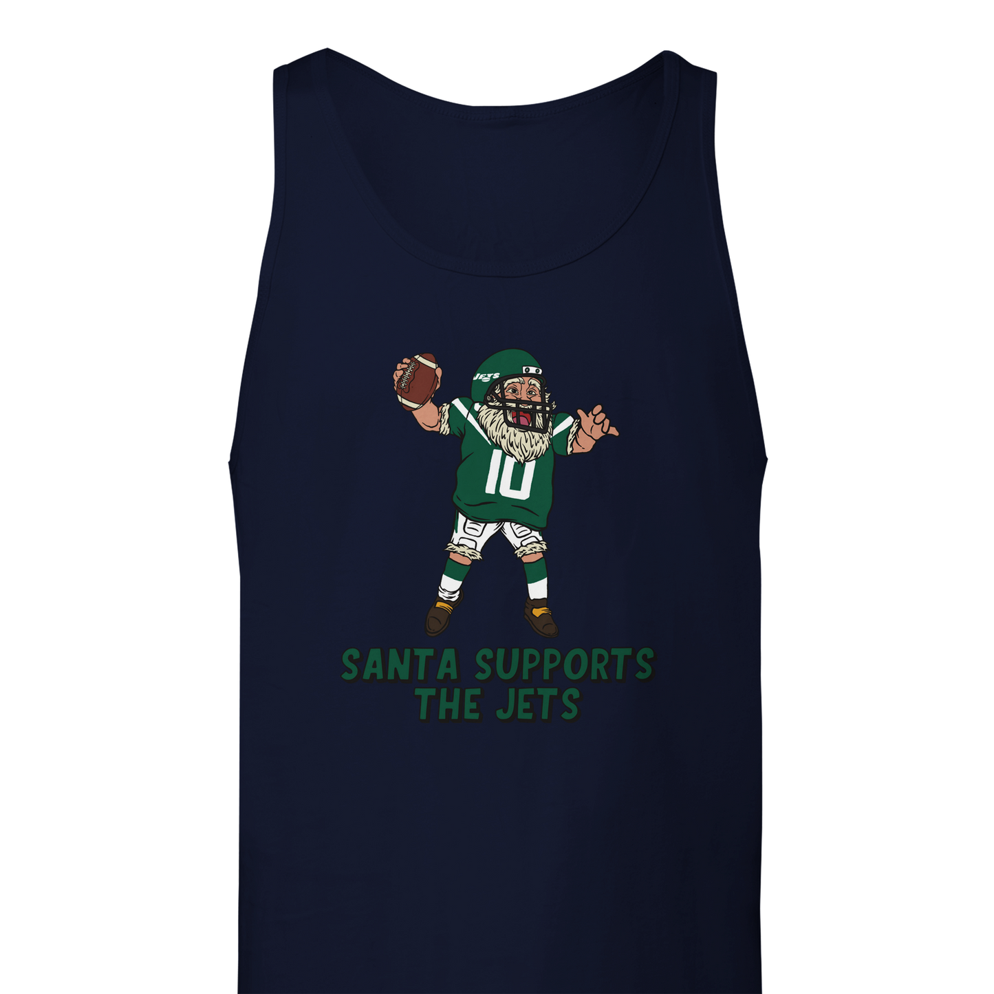 New York Jets Unisex Santa Tank Top