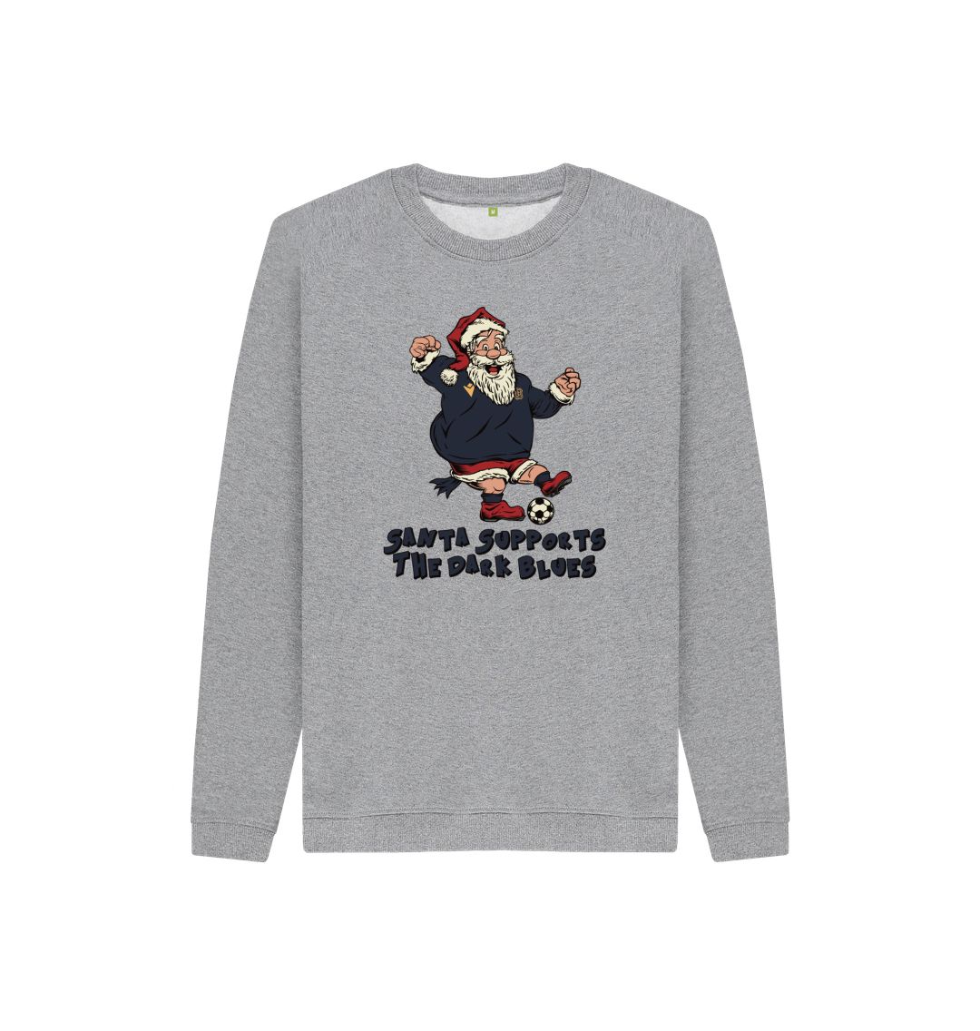 Athletic Grey Dundee FC Kids Santa Jumper