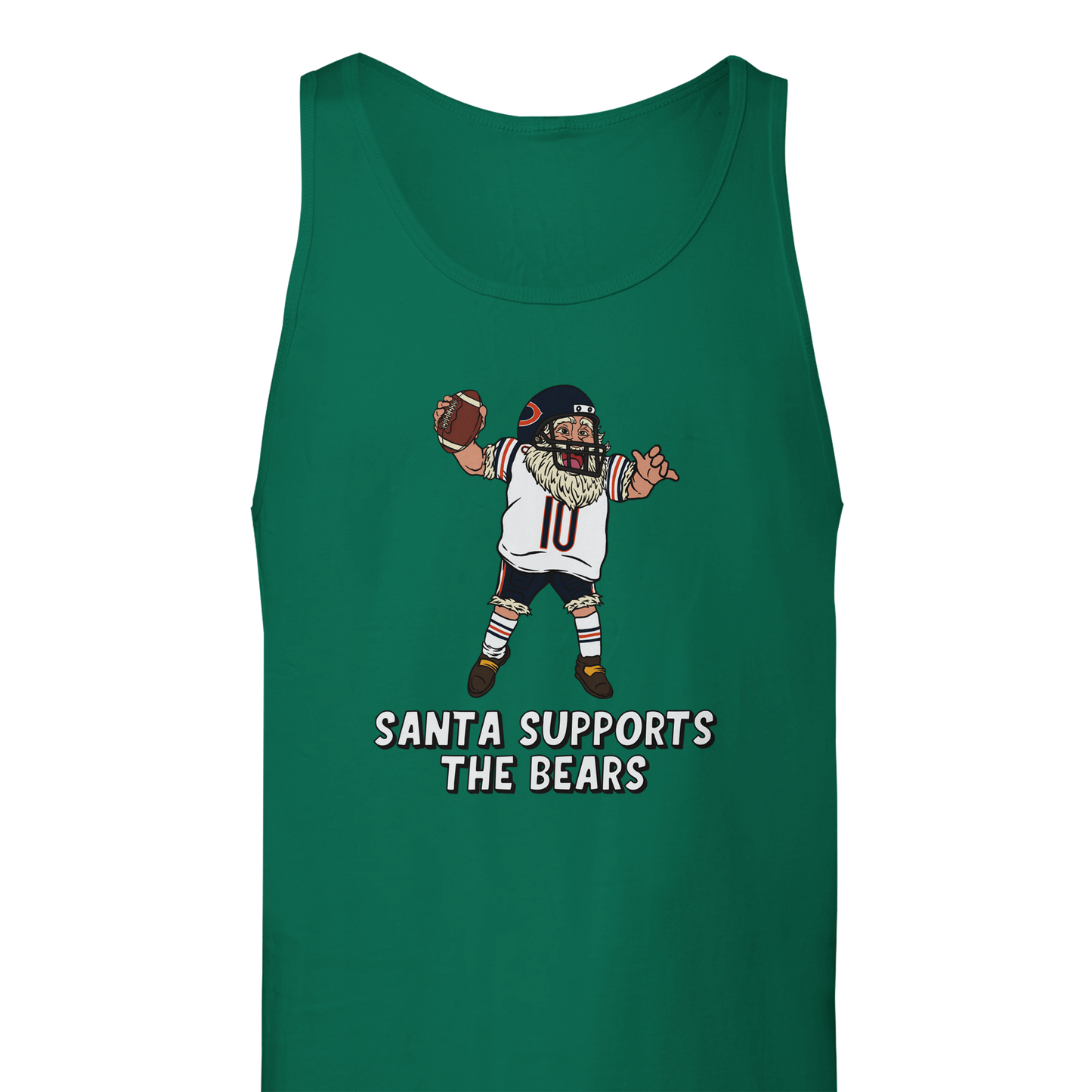 Chicago Bears Unisex Santa Tank Top