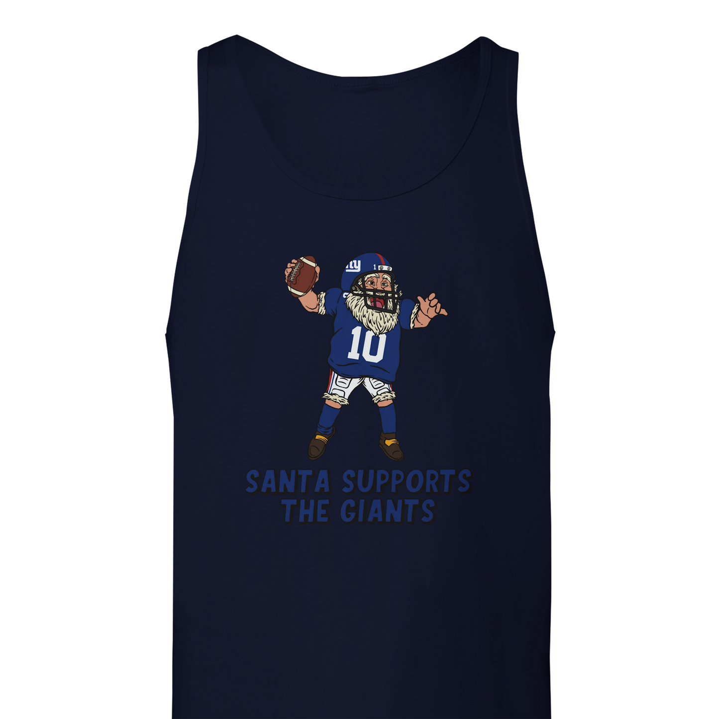 New York Giants Unisex Santa Tank Top