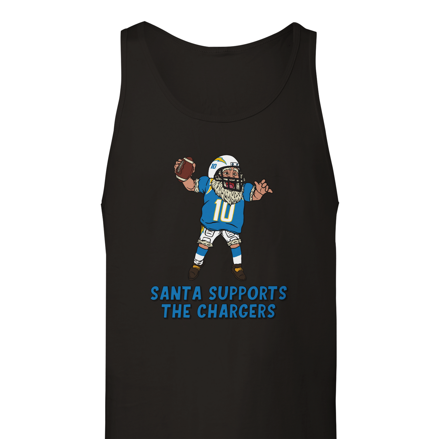 Los Angeles Chargers Unisex Santa Tank Top