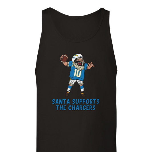 Los Angeles Chargers Unisex Santa Tank Top