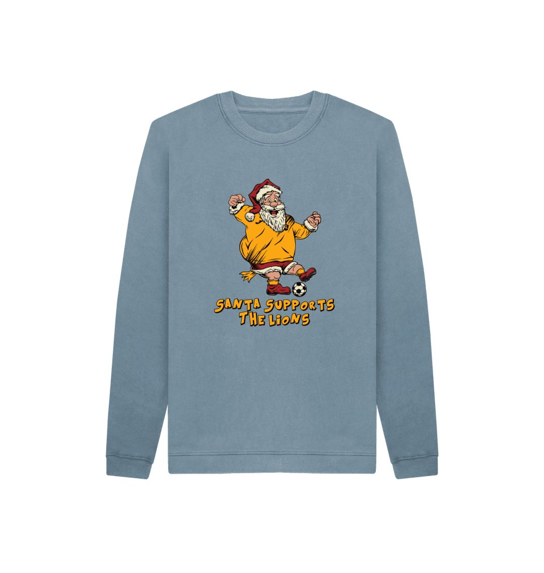 Stone Blue Livingston Kids Santa Jumper