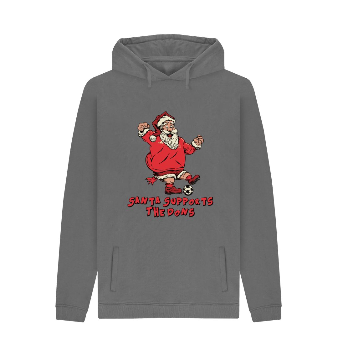 Slate Grey Aberdeen Men's Santa Hoody