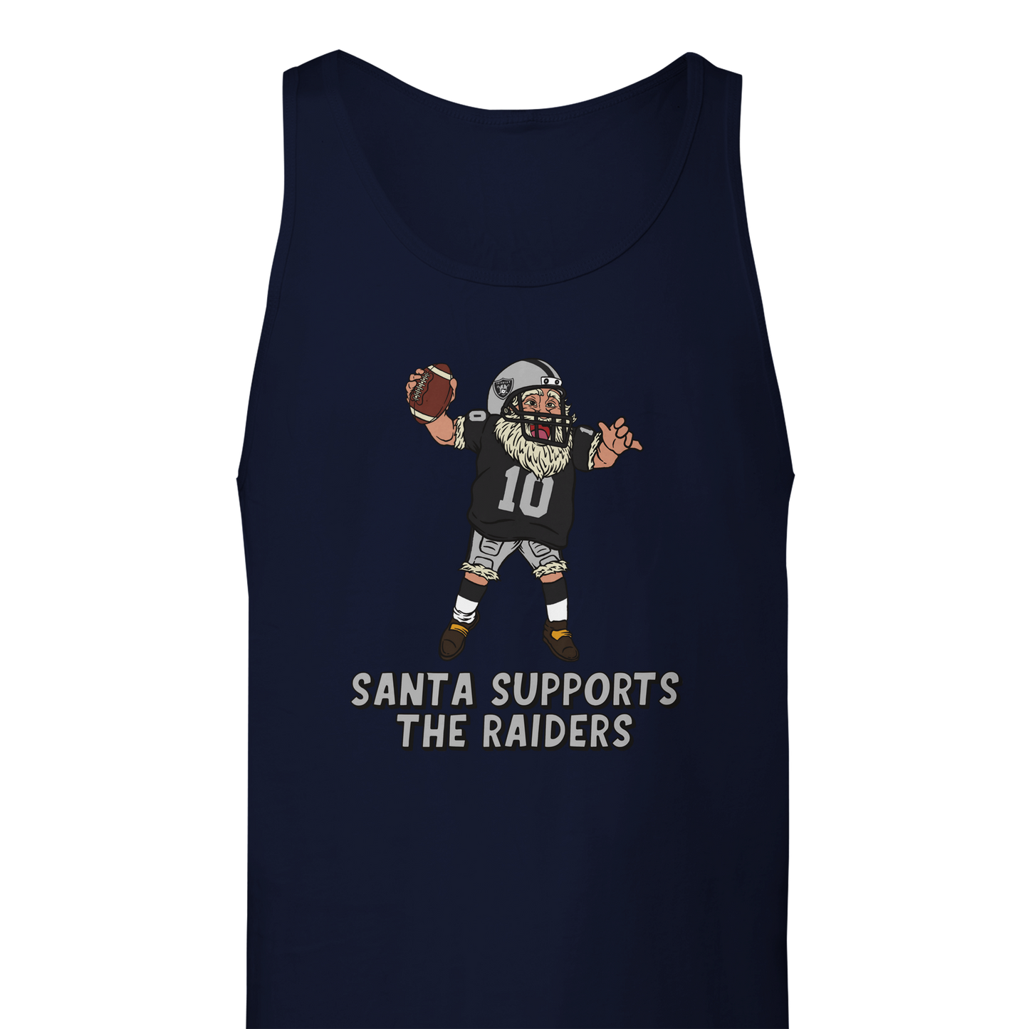 Las Vegas Raiders Unisex Santa Tank Top