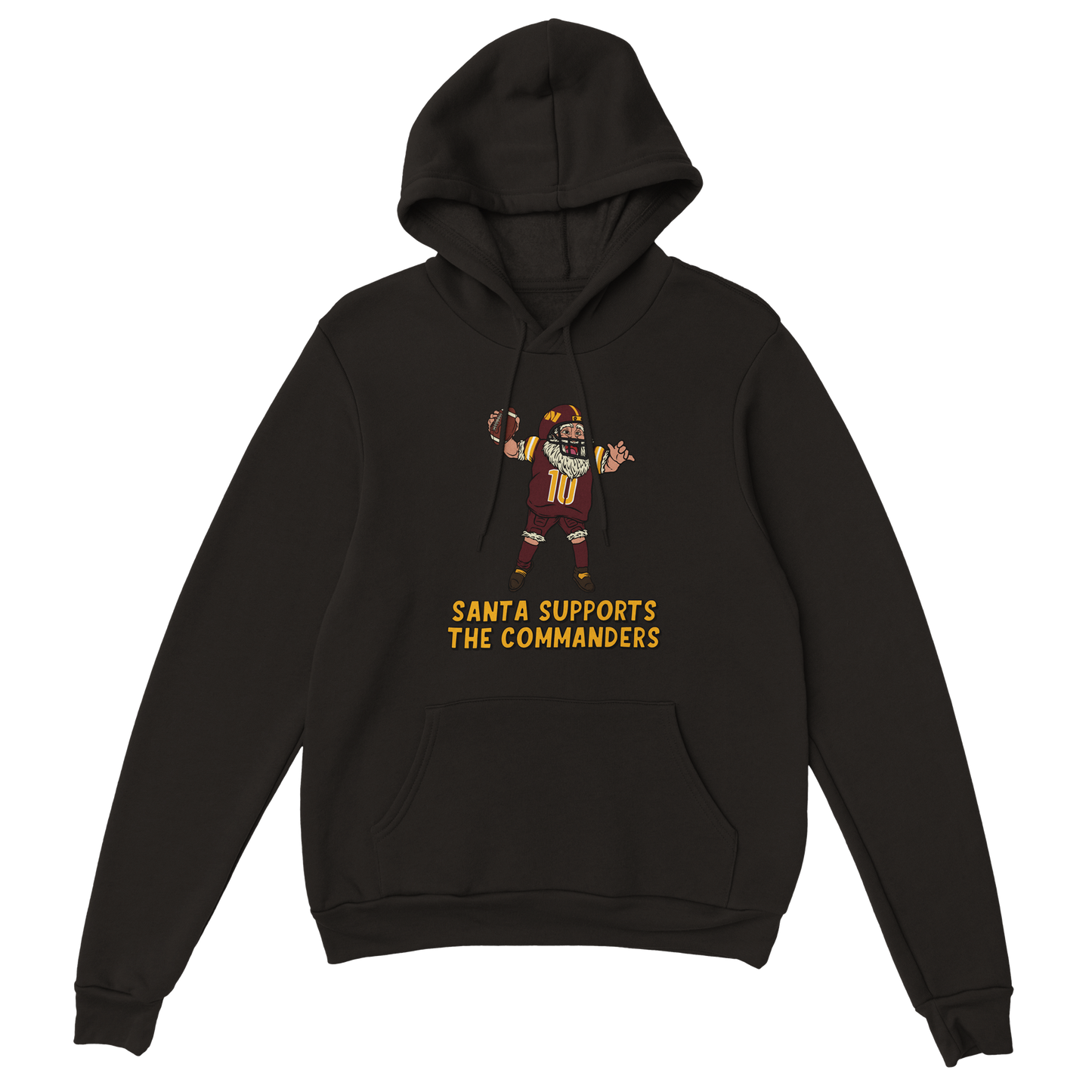 Washington Commanders Unisex Pullover Santa Hoodie