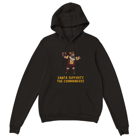 Washington Commanders Unisex Pullover Santa Hoodie