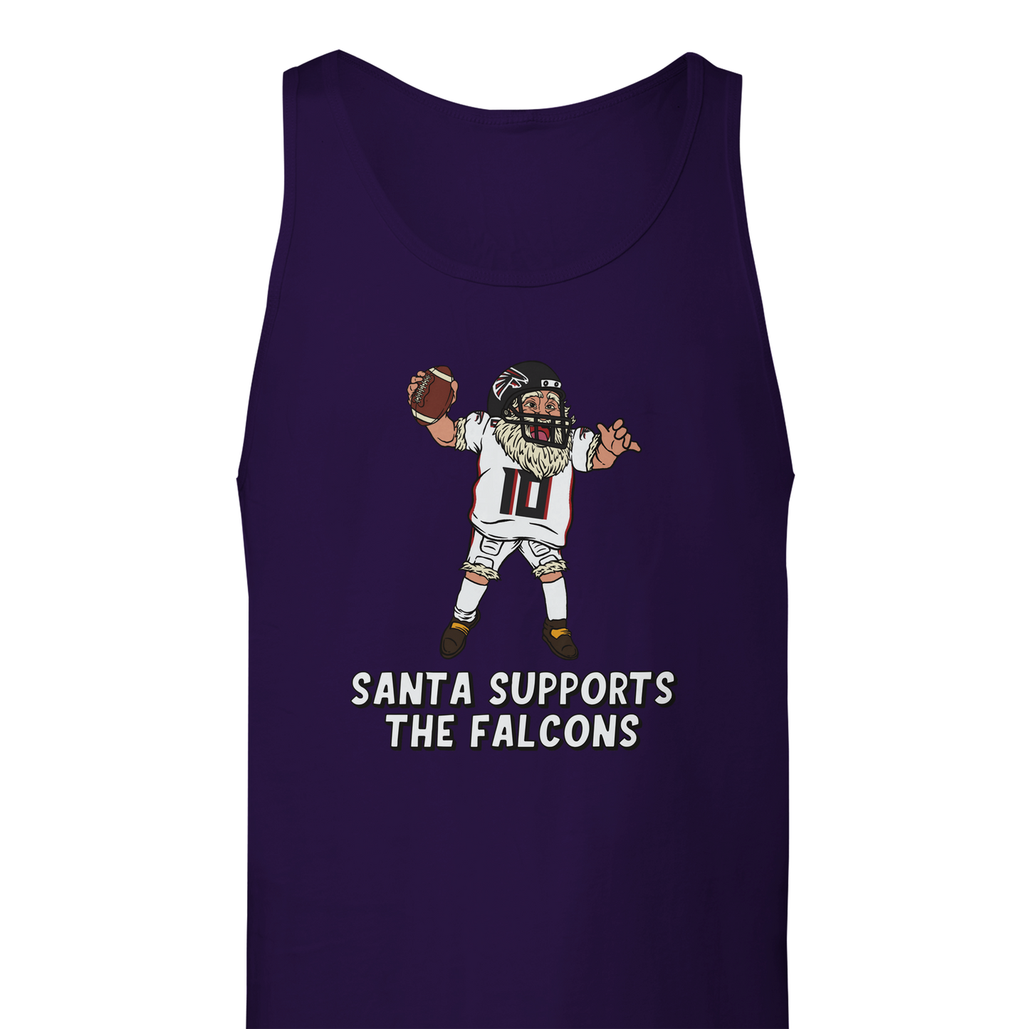 Atlanta Falcons Unisex Santa Tank Top