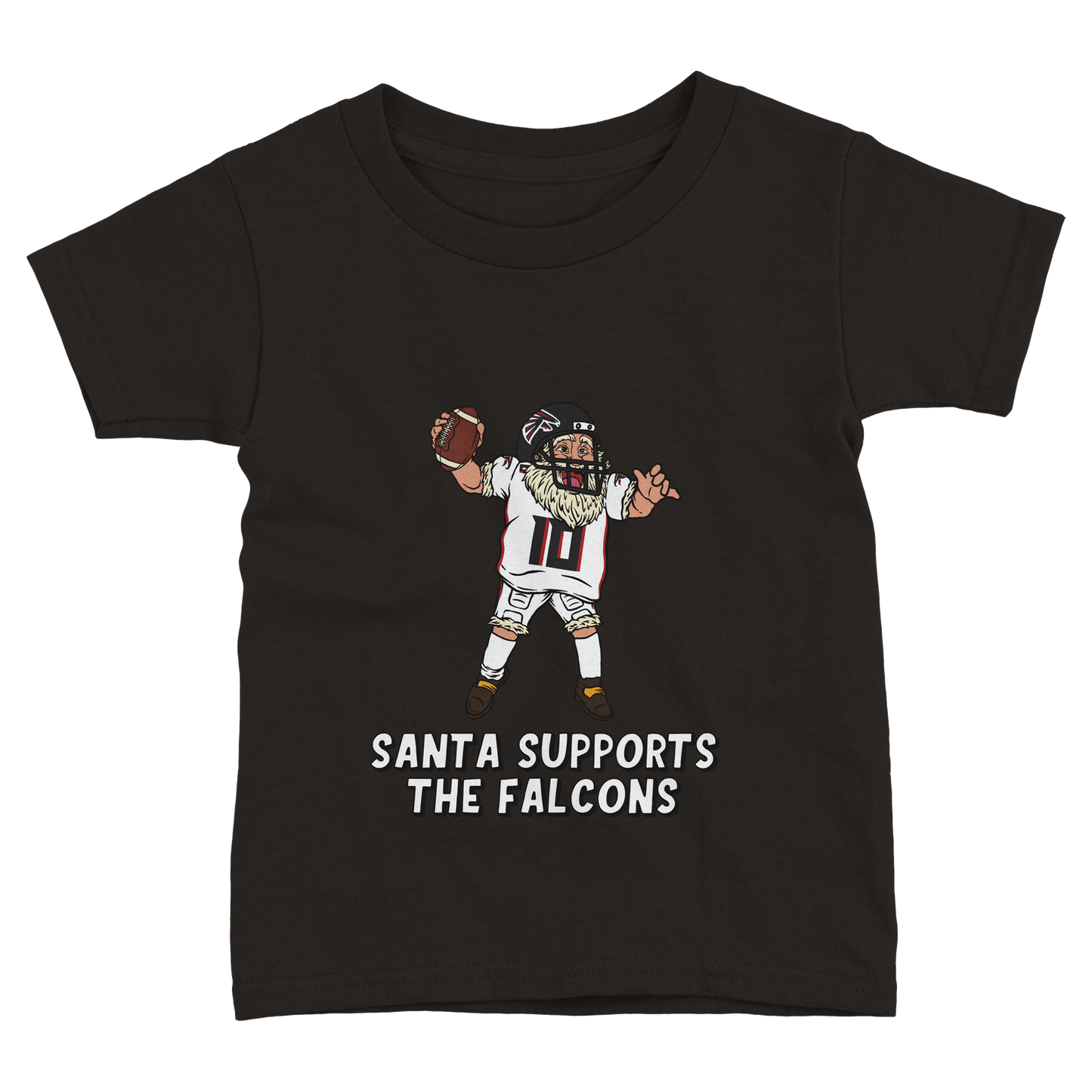 Atlanta Falcons Toddler Santa T-Shirt