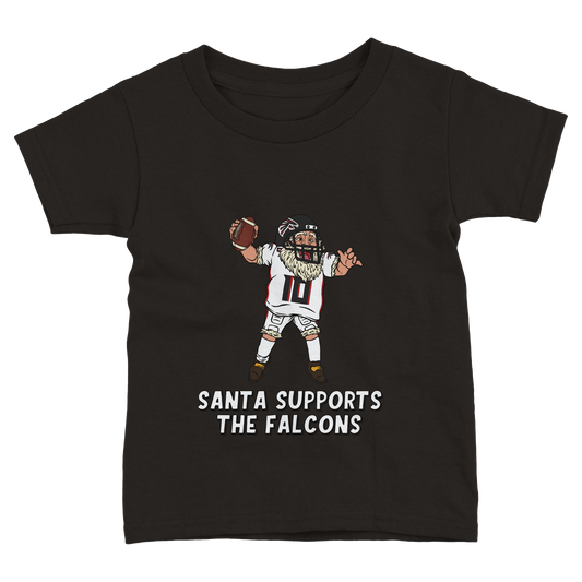 Atlanta Falcons Toddler Santa T-Shirt