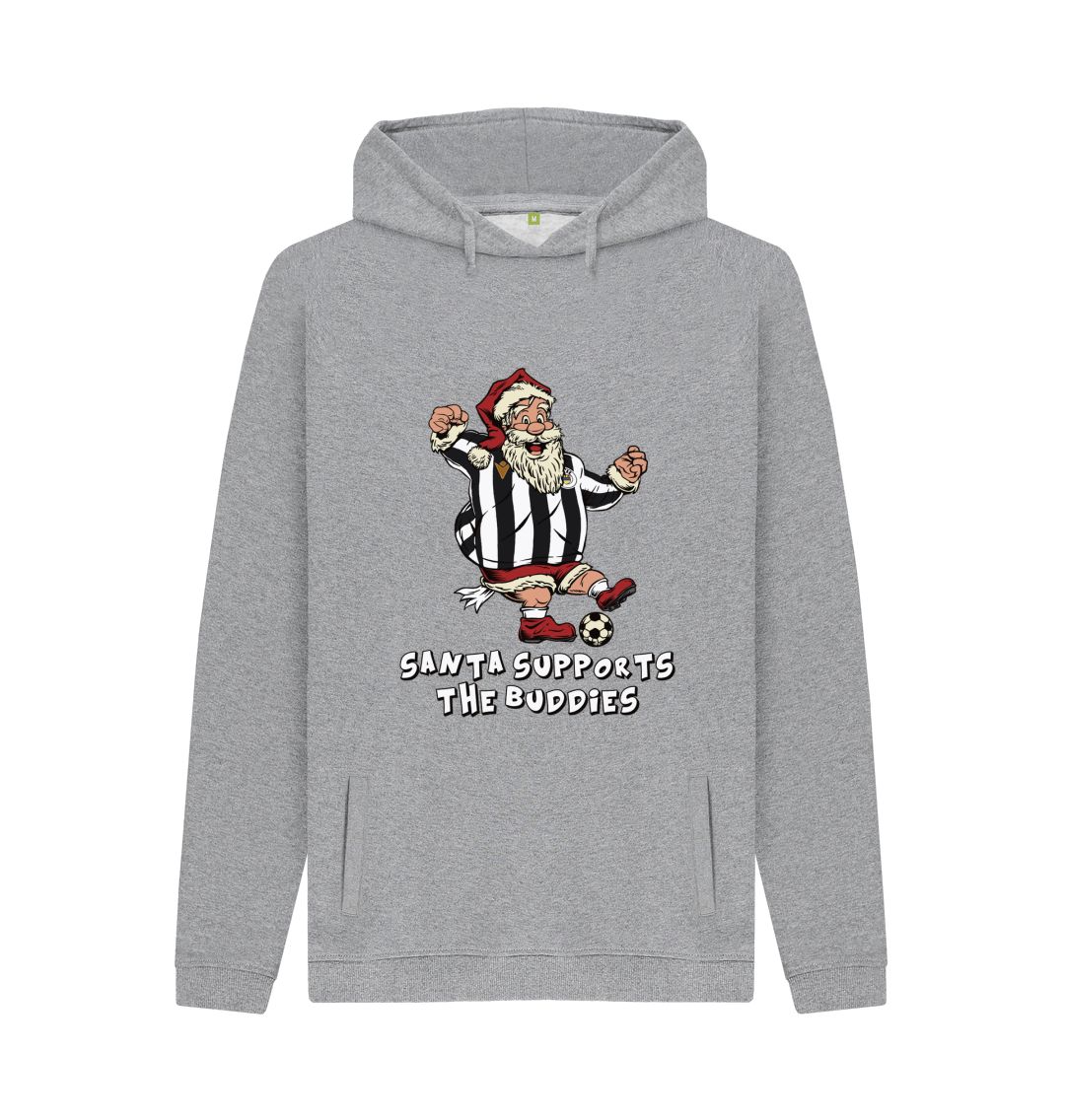 Light Heather St Mirren Men's Santa Hoody