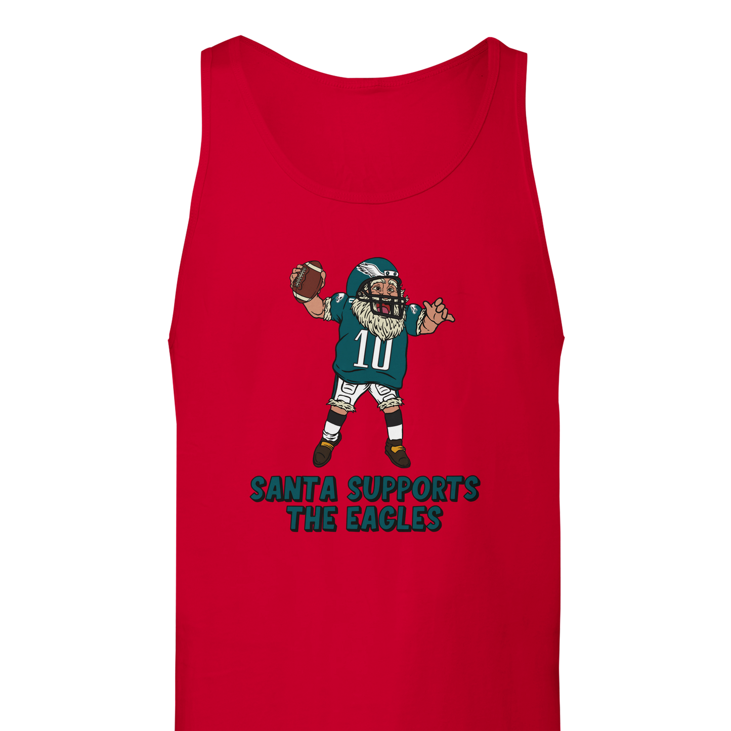 Philadelphia Eagles Unisex Santa Tank Top