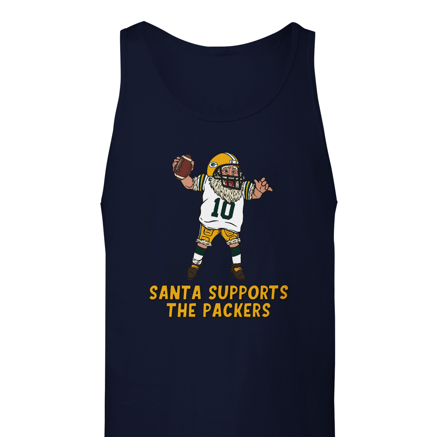 Green Bay Packers Unisex Santa Tank Top