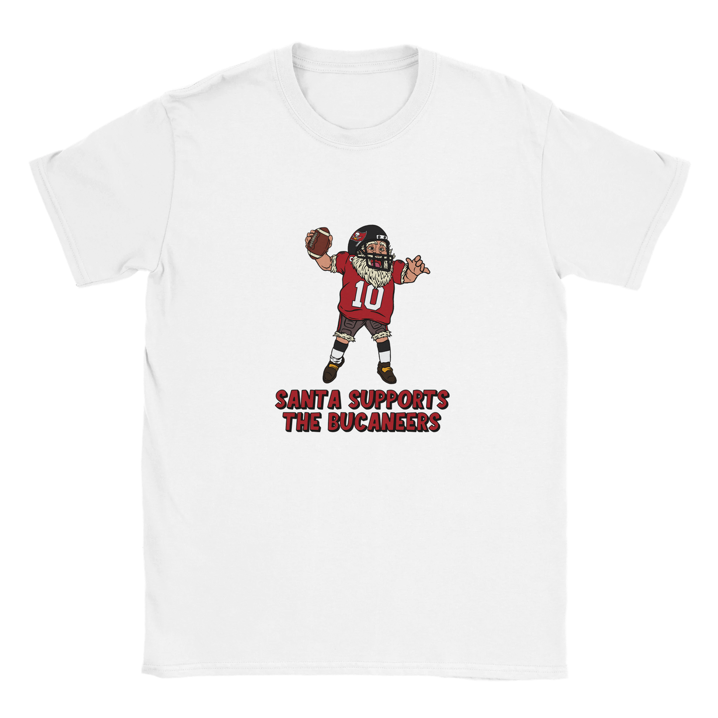 Tampa Bay Buccaneers Kids Crewneck Santa T-shirt