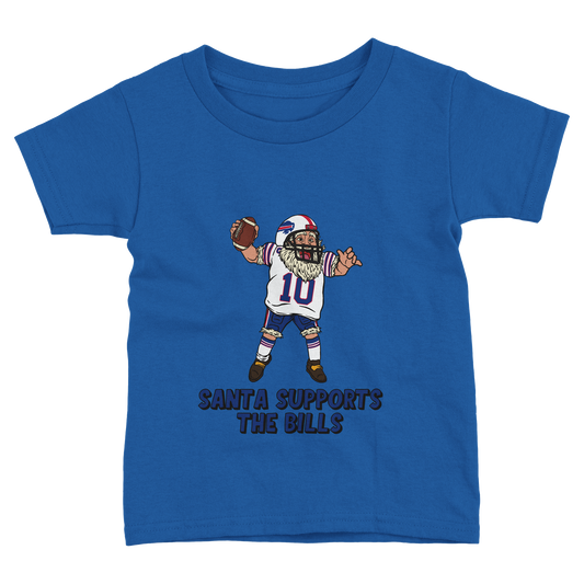 Buffalo Bills Toddler Santa T-Shirt