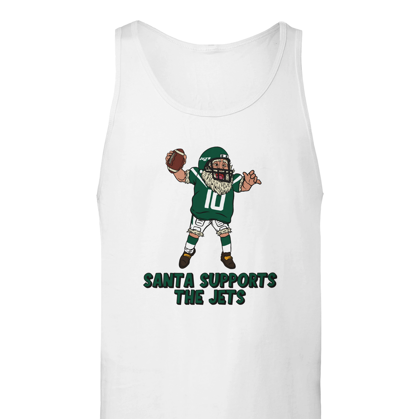 New York Jets Unisex Santa Tank Top