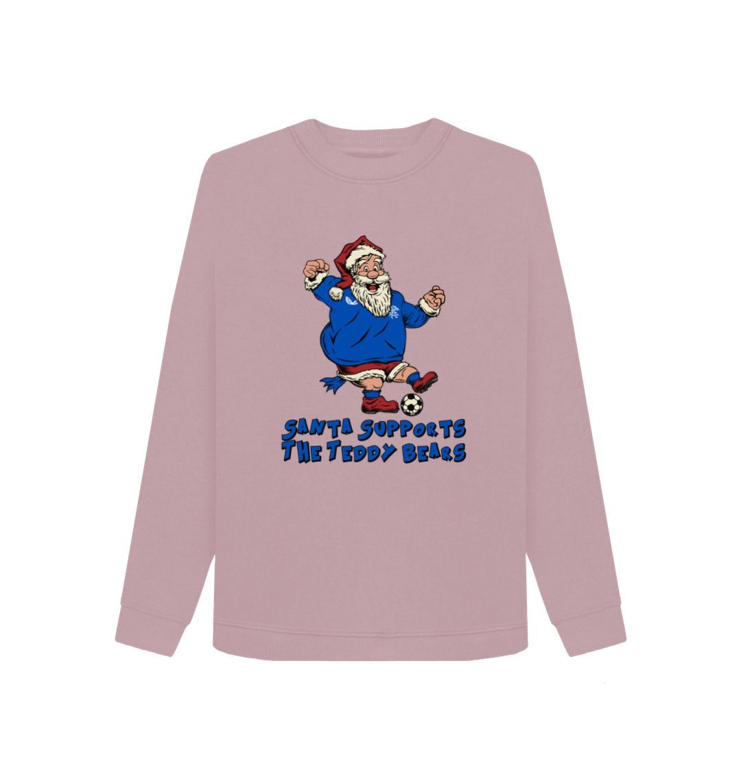 Mauve Rangers Woman's Santa Jumper