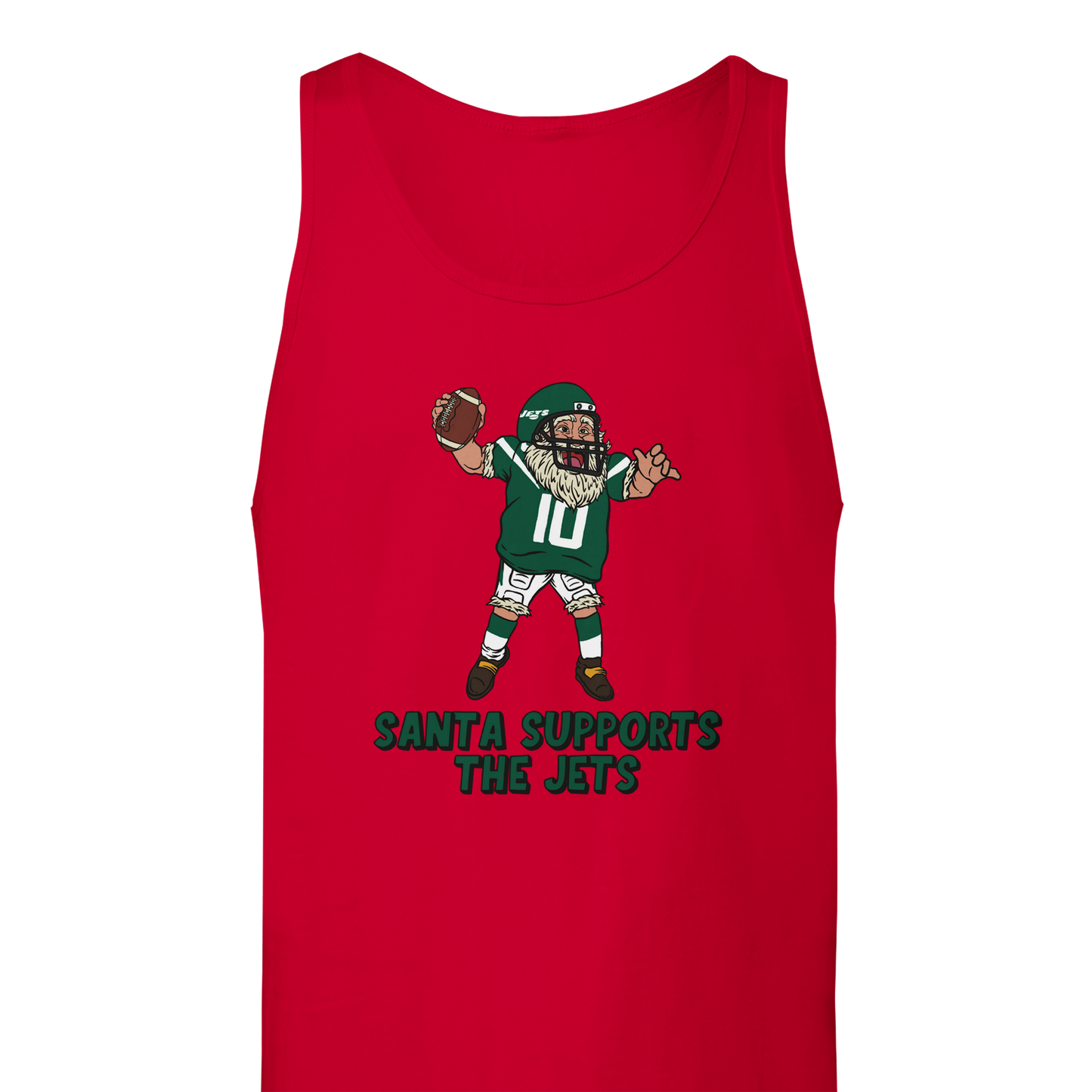 New York Jets Unisex Santa Tank Top