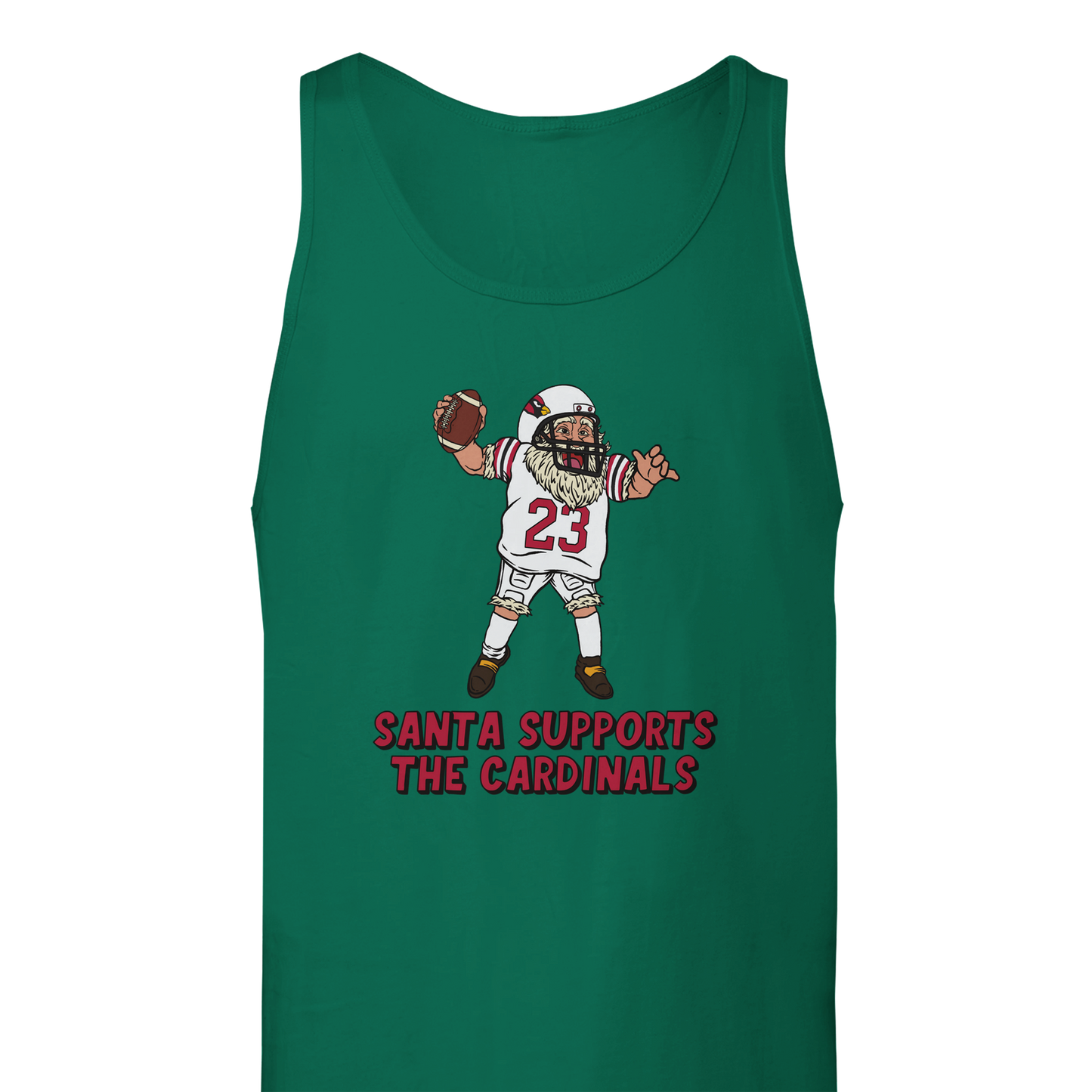 Arizona Cardinals Unisex Santa Tank Top