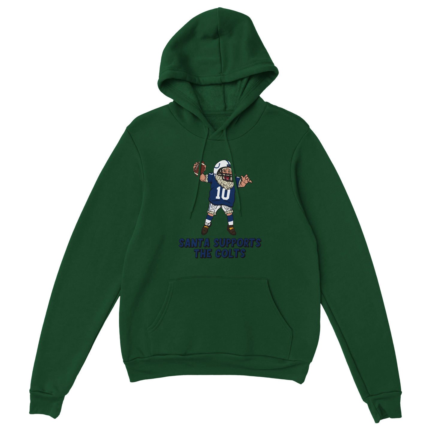 Indianapolis Colts Unisex Pullover Santa Hoodie