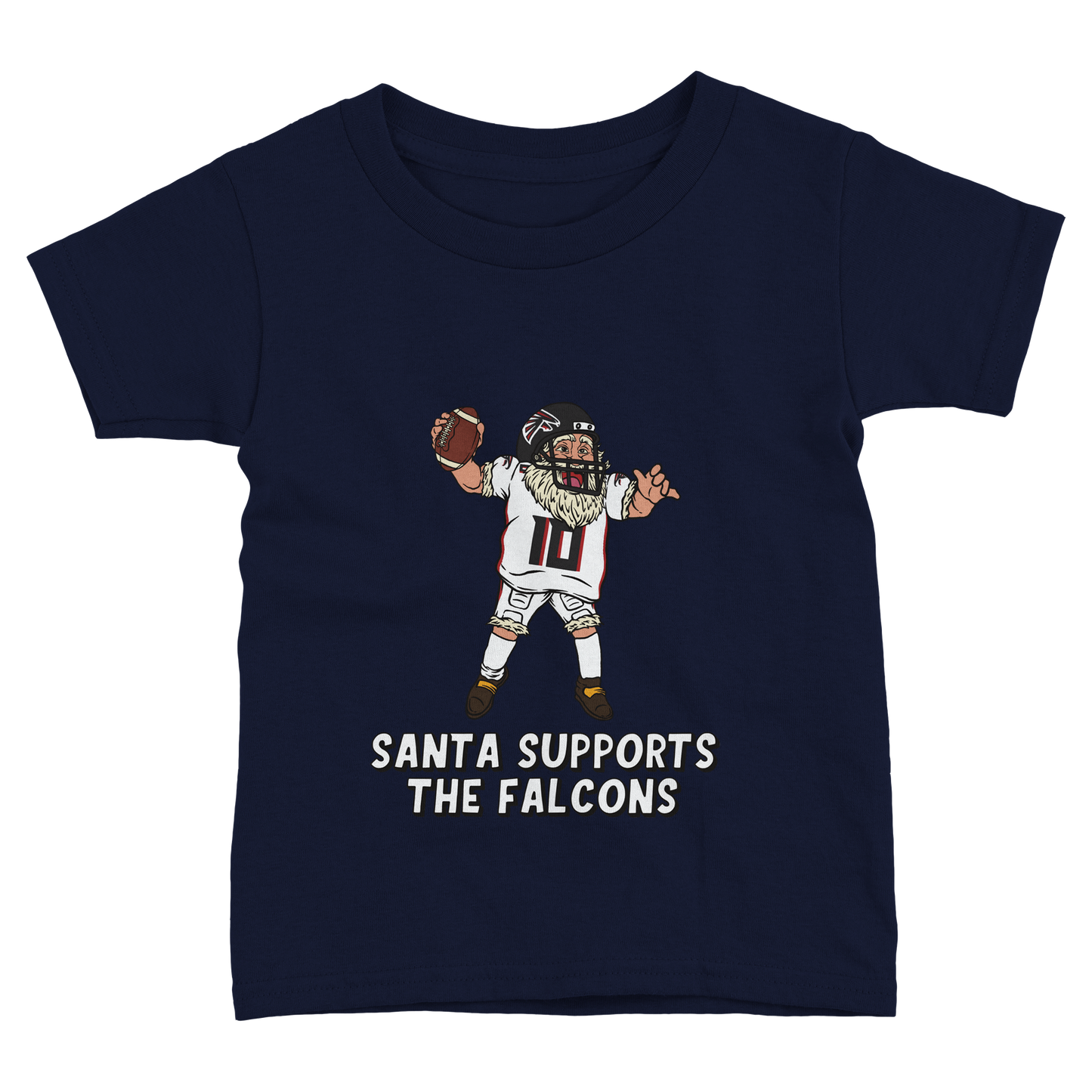 Atlanta Falcons Toddler Santa T-Shirt