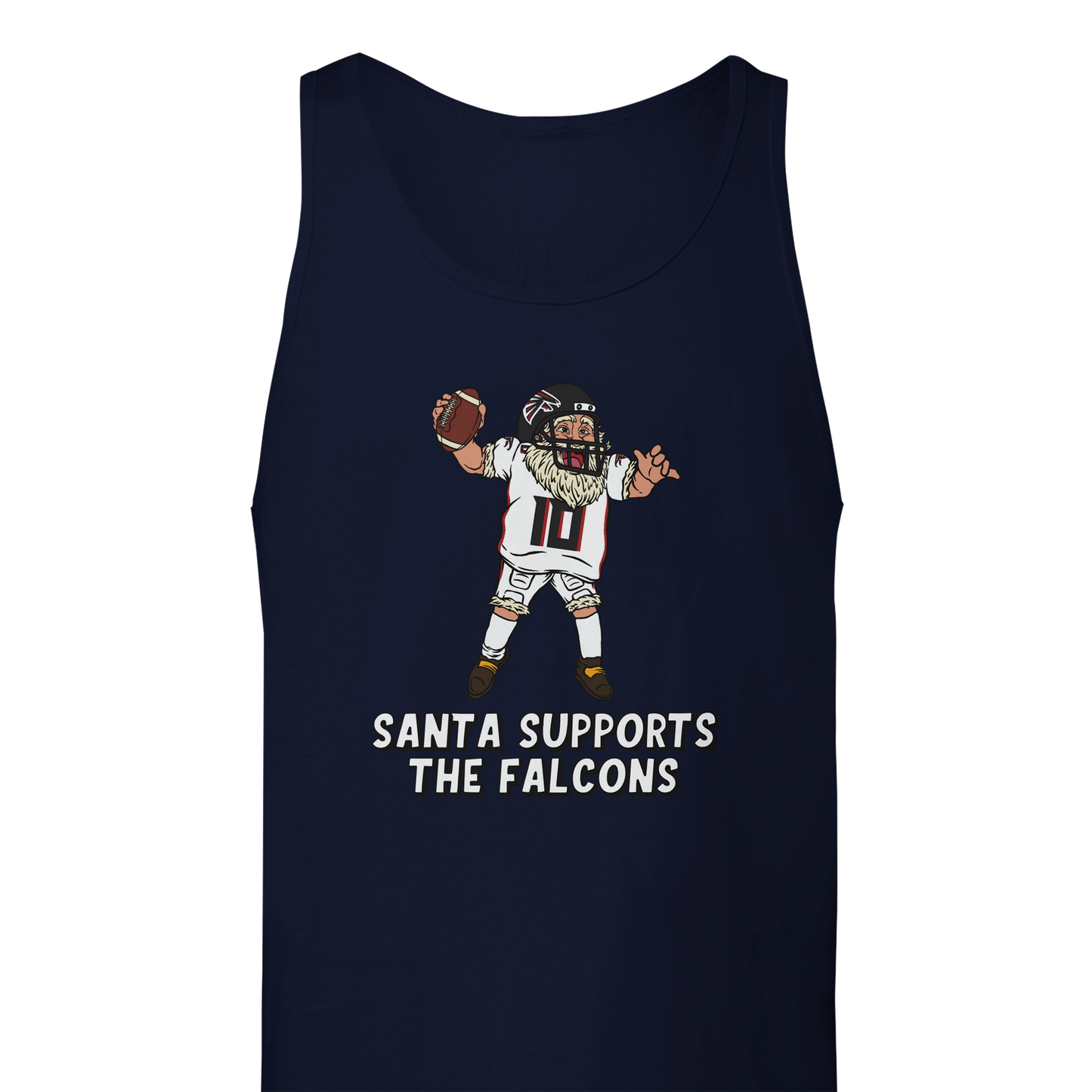 Atlanta Falcons Unisex Santa Tank Top