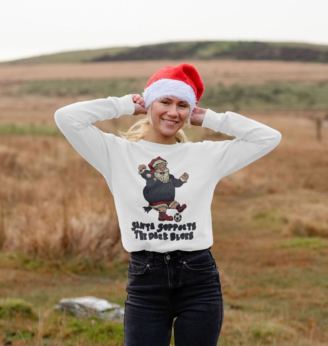 Dundee FC Women's Santa Jumper