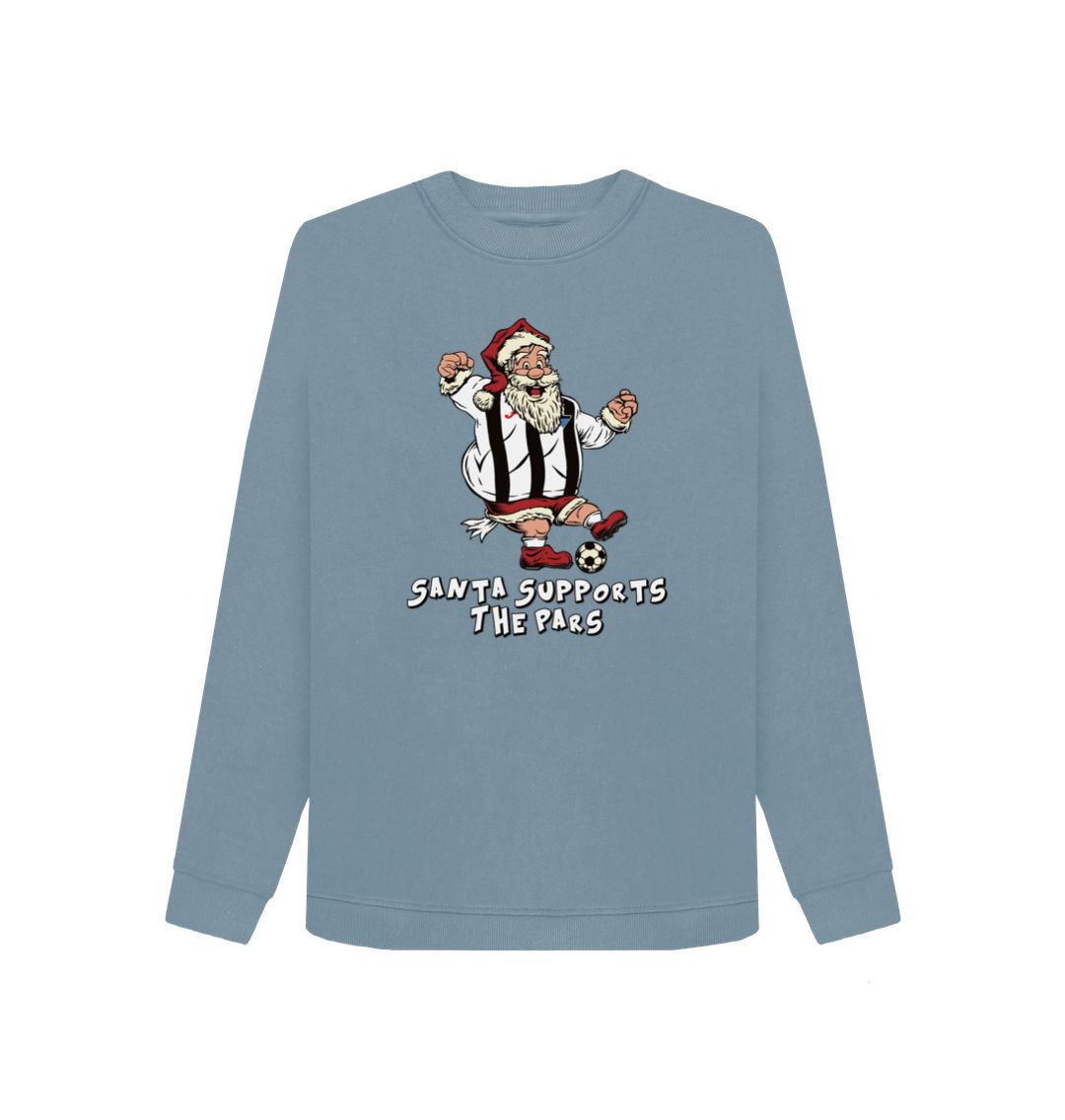 Stone Blue Dunfermline Women's Santa Jumper