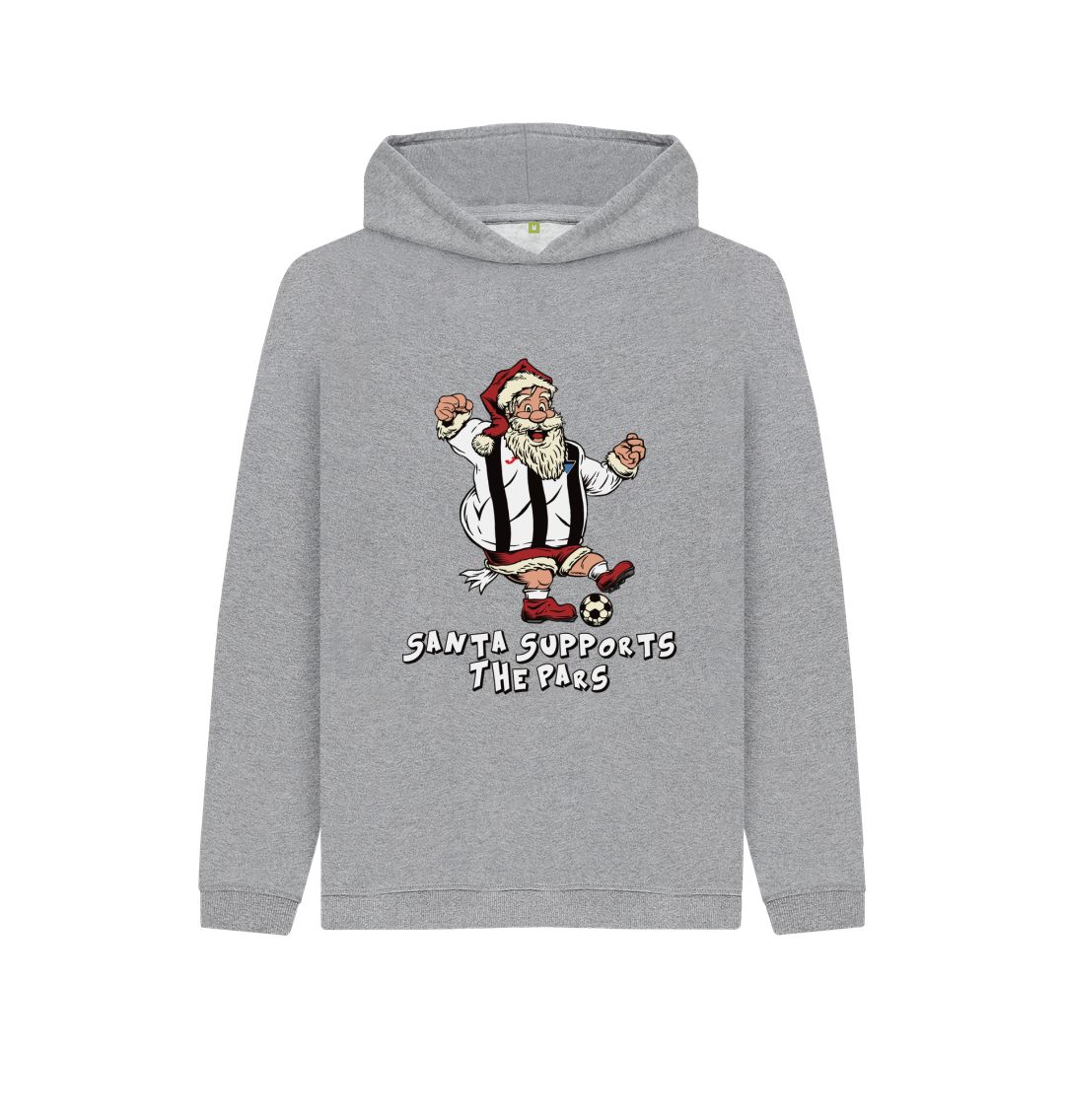 Athletic Grey Dunfermline Kids Santa Hoody