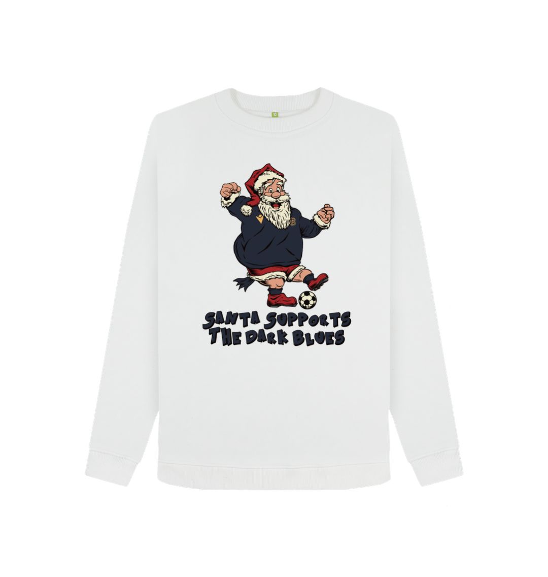 White Dundee FC Women's Santa Jumper