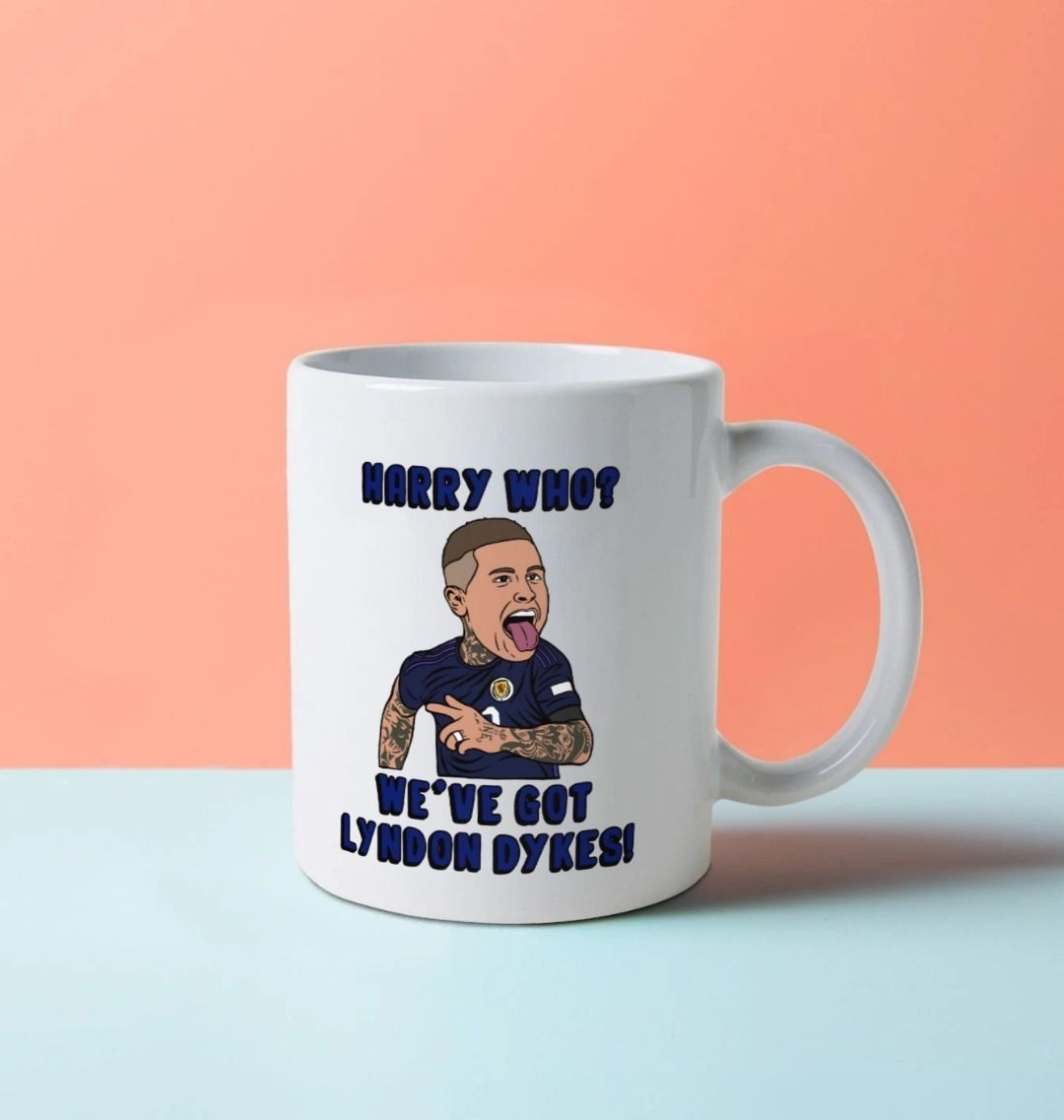 Scotland Euro 2024 Lyndon Dykes Mug