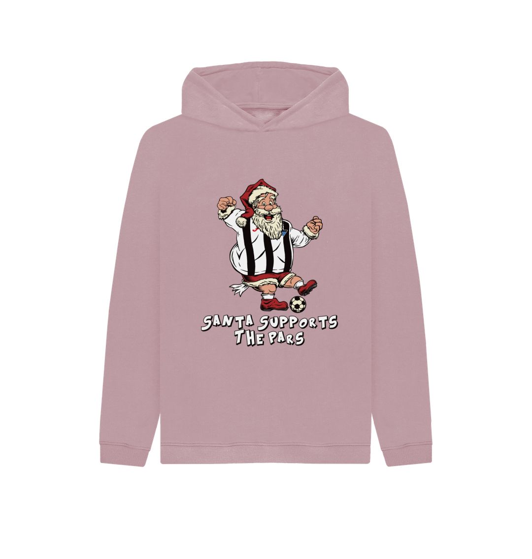 Mauve Dunfermline Kids Santa Hoody