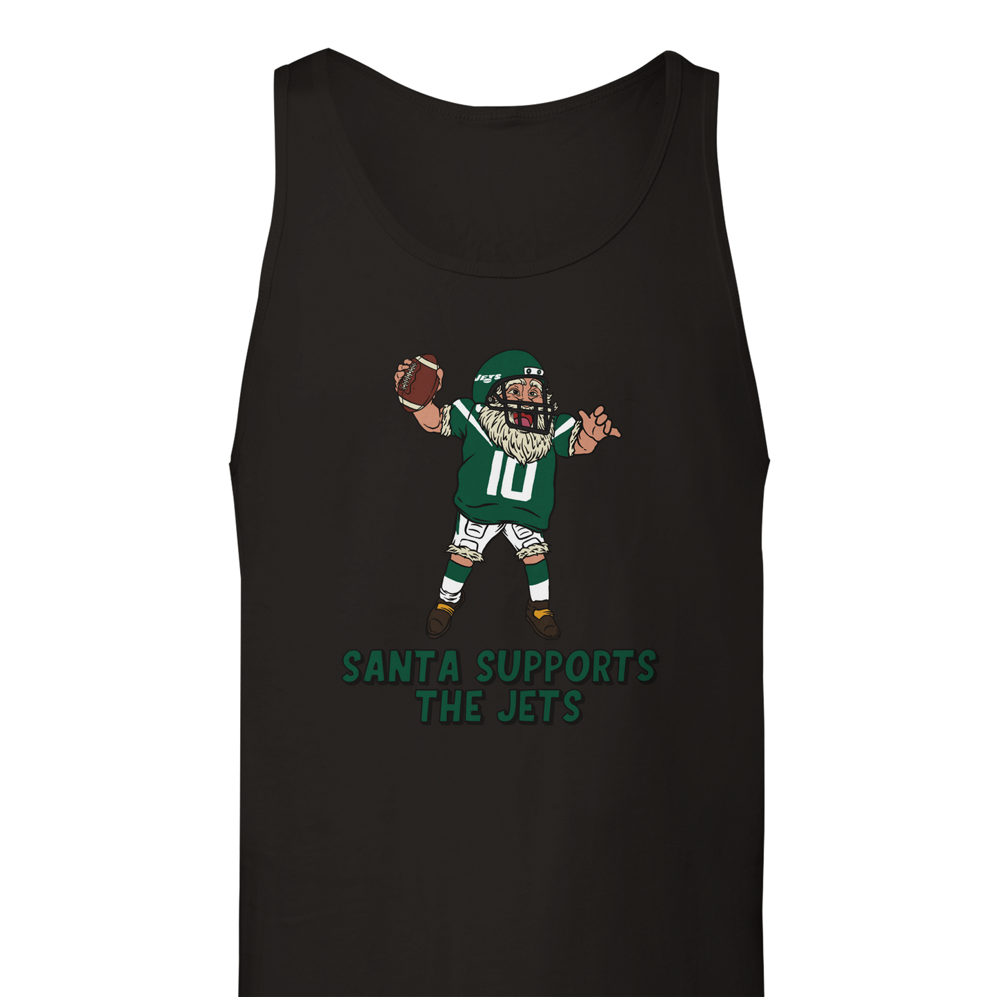 New York Jets Unisex Santa Tank Top