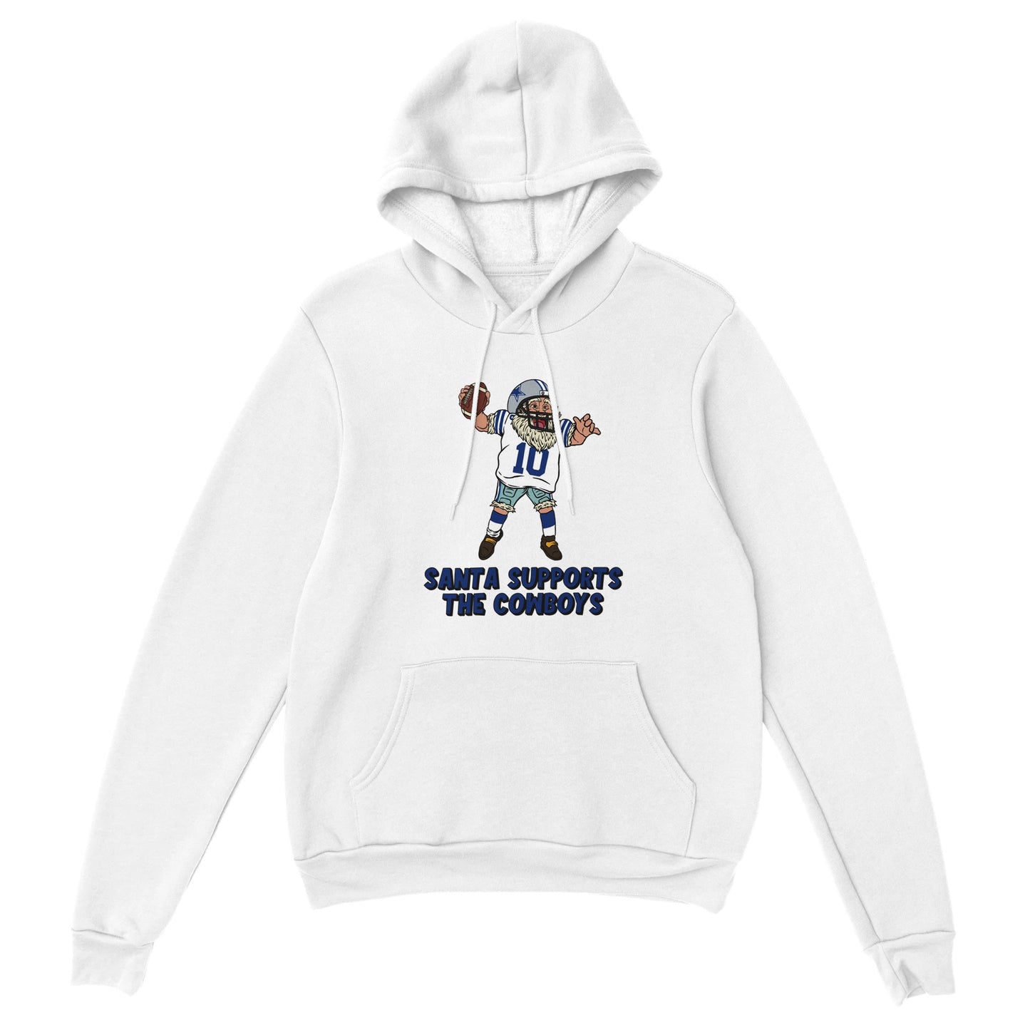 Dallas Cowboys Unisex Pullover Santa Hoodie