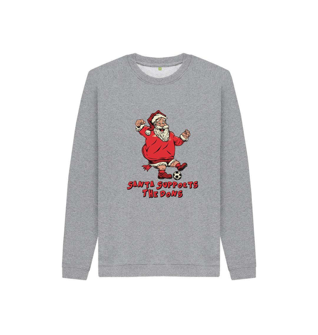 Athletic Grey Aberdeen Kids Santa Jumper