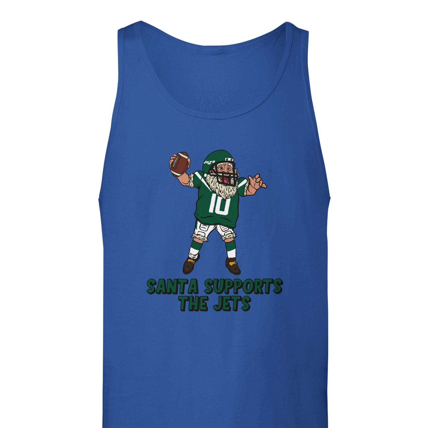 New York Jets Unisex Santa Tank Top