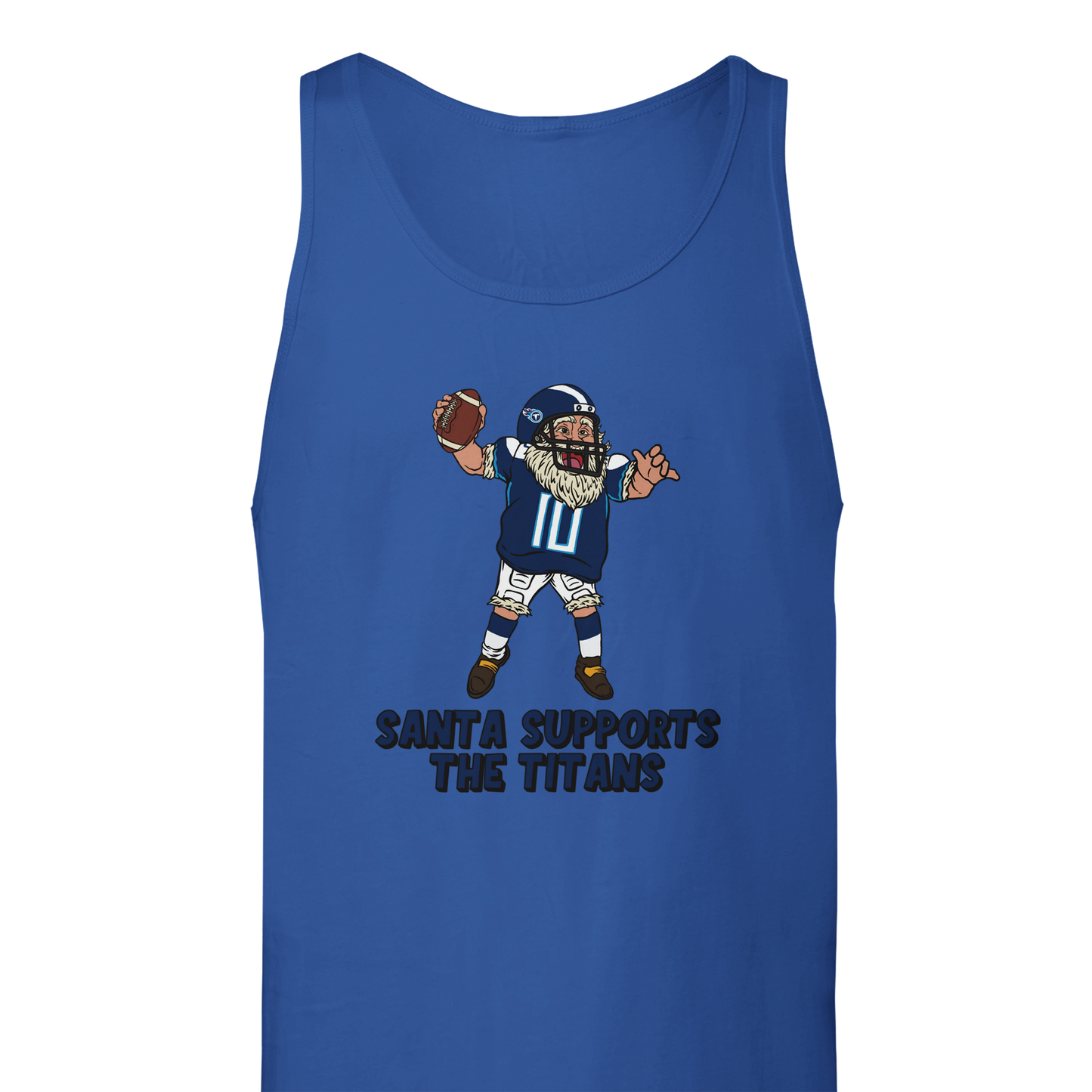 Tennessee Titans Unisex Santa Tank Top