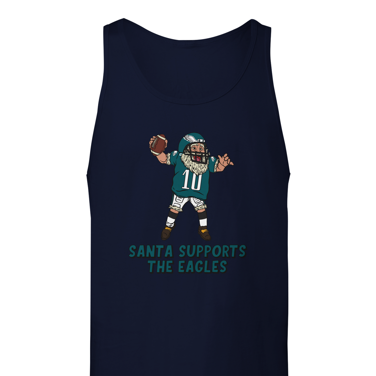 Philadelphia Eagles Unisex Santa Tank Top